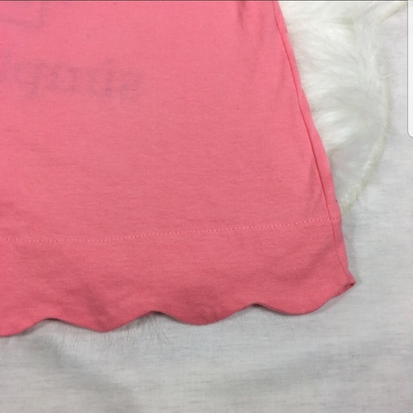 Simply Southern Racerback Scalloped Trim Tank Top - Picture 6 of 7